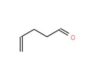 4-Pentenal (CAS 2100-17-6) - chemical structure image