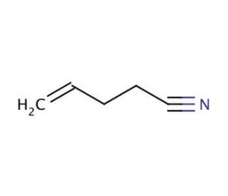 4-Pentenenitrile (CAS 592-51-8) - chemical structure image