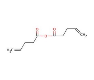 4-Pentenoic anhydride (CAS 63521-92-6) - chemical structure image