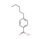 4-Pentylbenzoic acid (CAS 26311-45-5) - chemical structure image