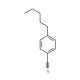 4-Pentylbenzonitrile (CAS 10270-29-8) - chemical structure image