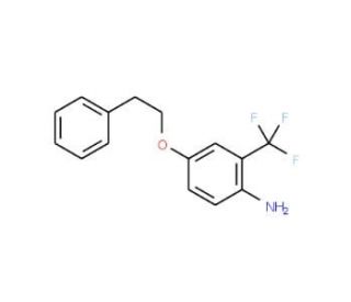 4-(Phenethyloxy)-2-(trifluoromethyl)aniline - chemical structure image