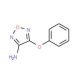4-phenoxy-1,2,5-oxadiazol-3-amine - chemical structure image