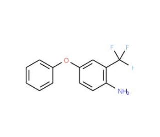4-Phenoxy-2-(trifluoromethyl)phenylamine - chemical structure image