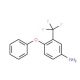 4-Phenoxy-3-(trifluoromethyl)phenylamine (CAS 267416-81-9) - chemical structure image