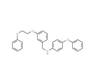 4-Phenoxy-N-[3-(2-phenoxyethoxy)benzyl]aniline - chemical structure image