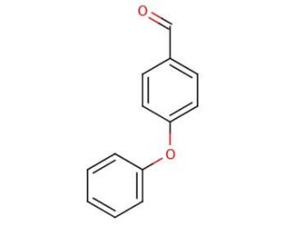4-Phenoxybenzaldehyde (CAS 67-36-7) - chemical structure image
