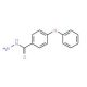 4-Phenoxybenzhydrazide (CAS 143667-36-1) - chemical structure image