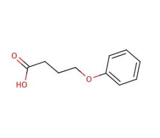 4-Phenoxybutyric acid (CAS 6303-58-8) - chemical structure image