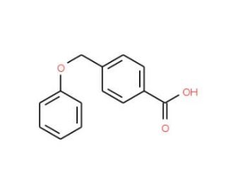 4-Phenoxymethyl-benzoic acid (CAS 31719-76-3) - chemical structure image