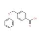 4-Phenoxymethyl-benzoic acid (CAS 31719-76-3) - chemical structure image