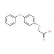 (4-phenoxyphenoxy)acetic acid (CAS 38559-90-9) - chemical structure image