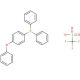 (4-Phenoxyphenyl)diphenylsulfonium triflate (CAS 240482-96-6) - chemical structure image