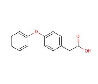 4-Phenoxyphenylacetic acid (CAS 6328-74-1) - chemical structure image