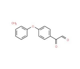 4-Phenoxyphenylglyoxal hydrate (CAS 92254-55-2) - chemical structure image