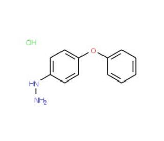 4-Phenoxyphenylhydrazine hydrochloride (CAS 60481-02-9) - chemical structure image