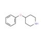 4-Phenoxypiperidine (CAS 3202-33-3) - chemical structure image