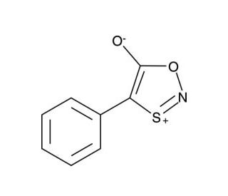 4-phenyl-1,3,2-Oxathiazolylium-5-olate - chemical structure image