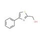 (4-phenyl-1,3-thiazol-2-yl)methanol (CAS 65384-99-8) - chemical structure image