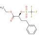 4-Phenyl-2-(S)-trifluoromethanesulfonyloxy-butyric Acid, Ethyl Ester - chemical structure image