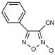 4-Phenyl-3-furoxancarbonitrile (CAS 125520-62-9) - chemical structure image