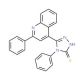 4-phenyl-5-(2-phenylquinolin-4-yl)-4H-1,2,4-triazole-3-thiol (CAS 70059-80-2) - chemical structure image