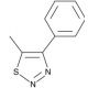 4-phenyl-5-methyl-1,2,3-Thiadiazole (CAS 64273-28-5) - chemical structure image