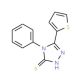 4-Phenyl-5-thien-2-yl-4H-1,2,4-triazole-3-thiol (CAS 57600-04-1) - chemical structure image