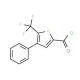 4-Phenyl-5-(trifluoromethyl)thiophene-2-carbonyl chloride (CAS 208108-75-2) - chemical structure image