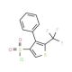 4-Phenyl-5-(trifluoromethyl)thiophene-3-sulphonyl chloride (CAS 680215-52-5) - chemical structure image