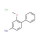 4-Phenyl-m-anisidine hydrochloride (CAS 206761-86-6) - chemical structure image
