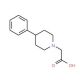 (4-Phenyl-piperidin-1-yl)-acetic acid (CAS 799266-57-2) - chemical structure image