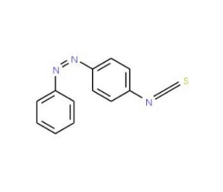 4-Phenylazophenyl isothiocyanate (CAS 7612-96-6) - chemical structure image