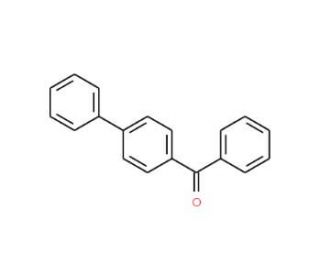 4-Phenylbenzophenone (CAS 2128-93-0) - chemical structure image