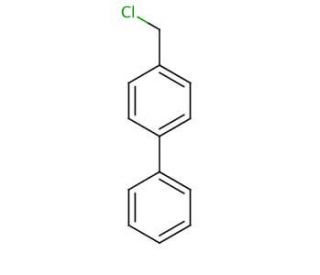 4-Phenylbenzyl chloride (CAS 1667-11-4) - chemical structure image