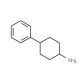 4-phenylcyclohexanamine (CAS 19992-45-1) - chemical structure image