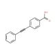 4-Phenylethynylbenzoic acid (CAS 25739-23-5) - chemical structure image