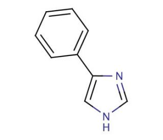 4-Phenylimidazole (CAS 670-95-1) - chemical structure image