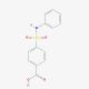 4-Phenylsulfamoyl-benzoic acid (CAS 6314-72-3) - chemical structure image
