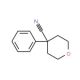 4-phenyltetrahydro-2H-pyran-4-carbonitrile (CAS 1202-81-9) - chemical structure image