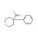 4-Phenyltetrahydro-2H-pyran-4-carbonyl chloride (CAS 100119-45-7) - chemical structure image