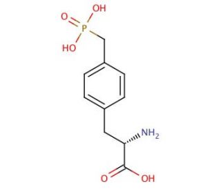 4-Phosphonomethylphenylalanine (CAS 142434-81-9) - chemical structure image