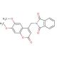 4-Phthalimidylmethyl-6,7-dimethoxycoumarin (CAS 887407-36-5) - chemical structure image