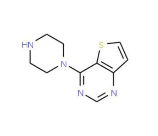 4-(Piperazin-1-yl)thieno[3,2-d]pyrimidine - chemical structure image