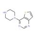 4-(Piperazin-1-yl)thieno[3,2-d]pyrimidine - chemical structure image