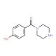 4-(piperazin-1-ylcarbonyl)phenol (CAS 563538-33-0) - chemical structure image