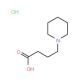 4-(piperidin-1-yl)butanoic acid hydrochloride (CAS 5463-76-3) - chemical structure image