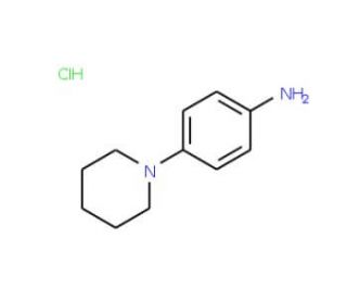 4-Piperidin-1-yl-phenylamine hydrochloride (CAS 110475-33-7) - chemical structure image