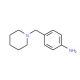 4-(Piperidin-1-ylmethyl)aniline (CAS 29608-05-7) - chemical structure image