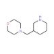 4-Piperidin-3-ylmethyl-morpholine (CAS 81310-60-3) - chemical structure image